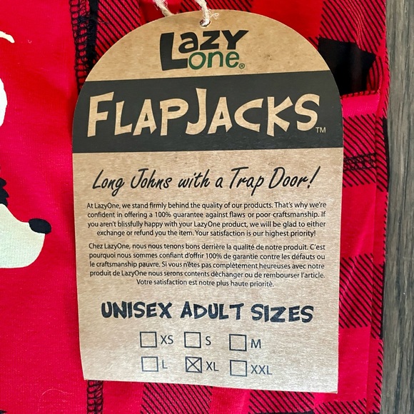 Unisex Lazy One PJs - Picture 4 of 4